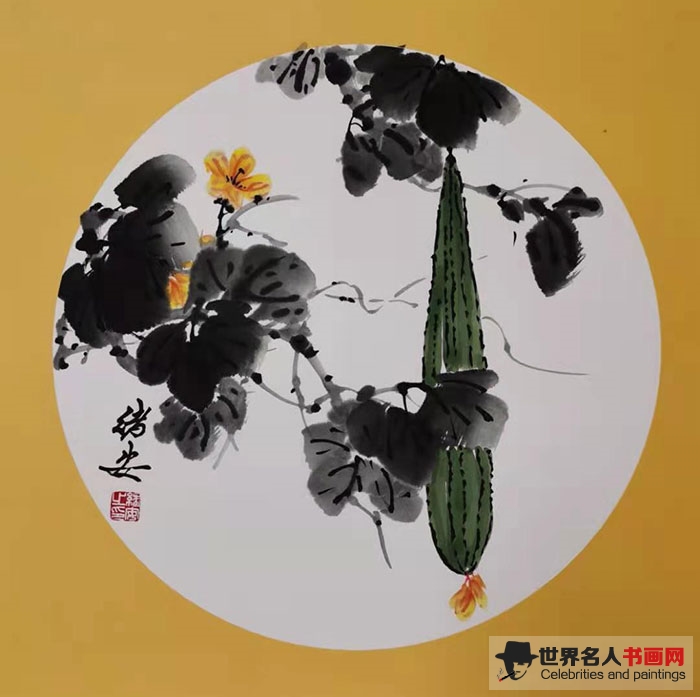 长安画家,画家田绪安,国画