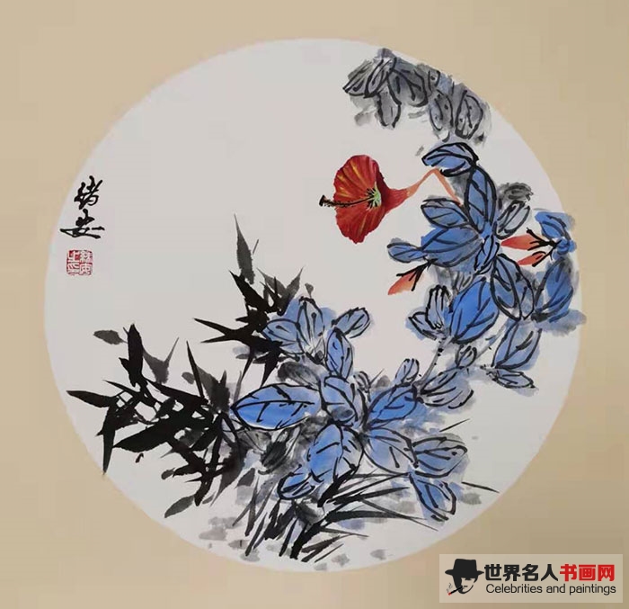 长安画家,画家田绪安,国画